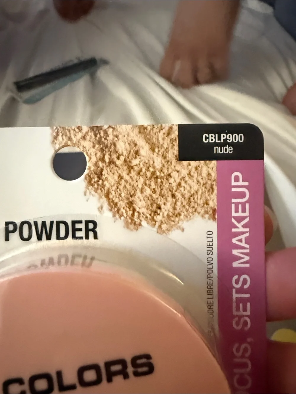 L.A. COLORS Loose Finishing Powder - Pink Compact